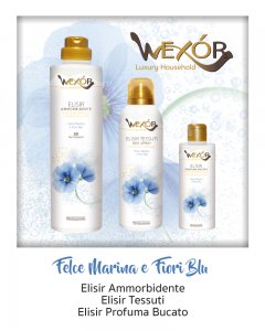 Wexór - 💛Elisir Ammorbidente 💛Elisir DeoSpray 💛Elisir Profuma Bucato  per un bucato soffice e profumato a lungo Disponibili in 4  ricercatissime fragranze!