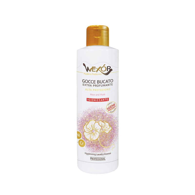 Gocce Bucato Igienizzanti Rose & Musk