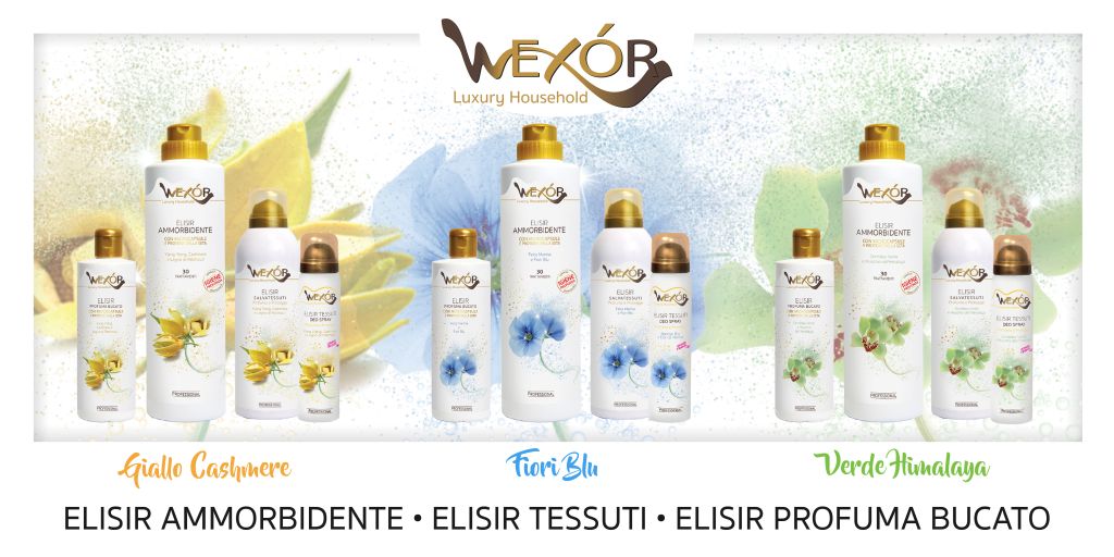 ELISIR PROFUMA BUCATO - WEXOR - Fiori Blu
