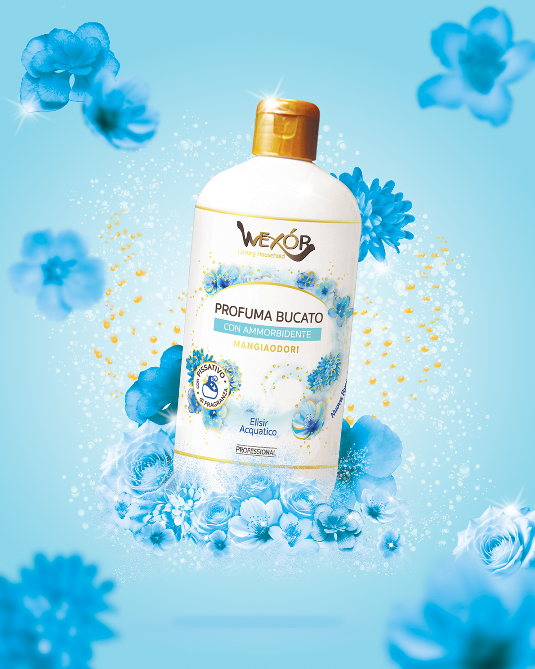 profuma bucato con ammorbidente acquatico